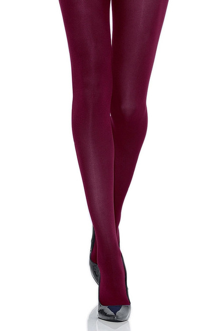 Y2k Burgundy Art Nouveau With Leaves Pattern Fishnets Tights Styling  Fashion Tights One Size Hosiery Stockings 2025 