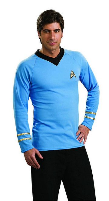 Star Trek Deluxe Blue Shirt Spock