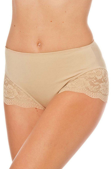 Lacey Accent Hicut Shaper Nude