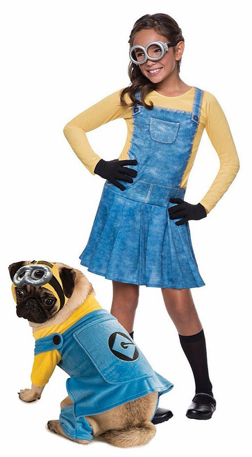 Minions Couple Costume with Pet