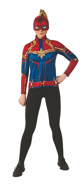 Captain Marvel Adult Costume Top