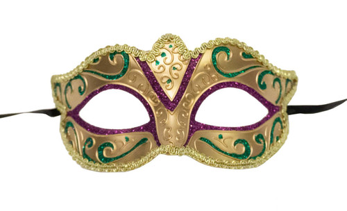 Mardi Gras Mask Leggings — Serenity Home & Gifts