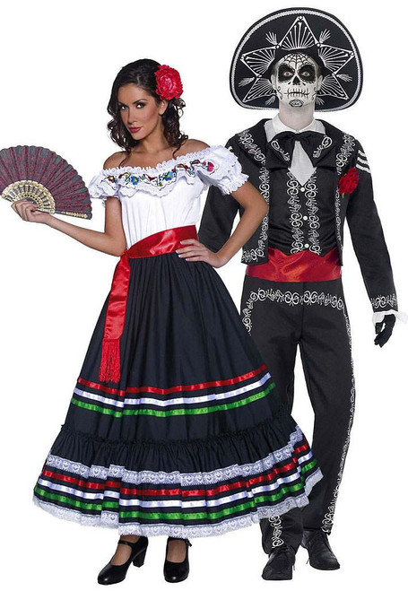 day of the dead infant costume