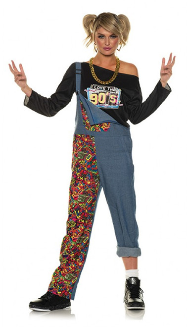90s Overalls Costume for Women