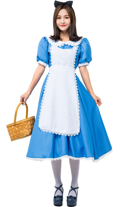 Alice in Wonderland Women Costume Front