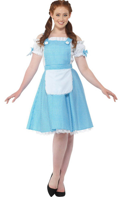 SALE Kids Wizard Of Oz Sequin Dorothy Dress Girls Book Week Fancy Dress Costume