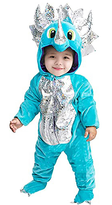 Darling Dinosaur Blue Child Costume