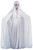 68" Hooded White Cape