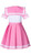 Anime School Girls Pink Sailor Women Costume
