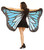 Soft Blue Adult Butterfly Wings