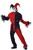 Evil Jester Red & Black Costume