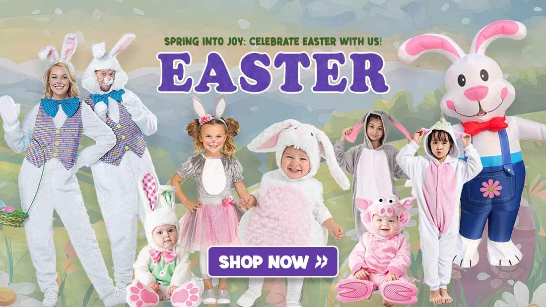 Celebrate Easter with amazing Easter bunny costumes