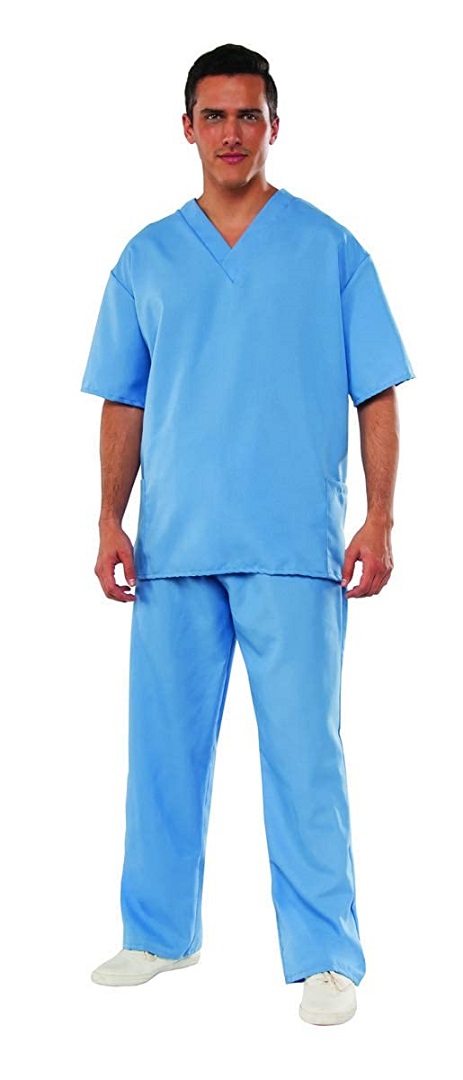 Costume for Adults My Other Me Nurse Blue/L