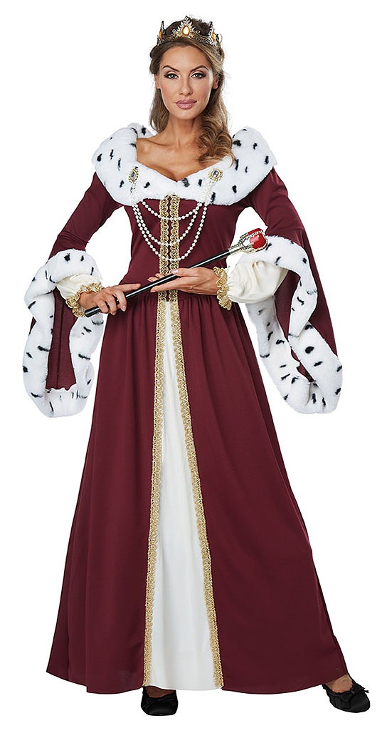 Renaissance Costume Adult Juliet Medieval Maiden Princess Queen Fancy Dress