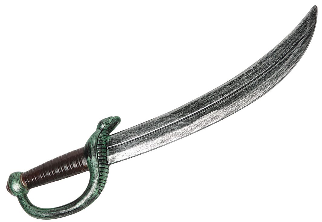 Plastic Pirate Hook & Cutlass Sword Costume Accessory : :  Clothing, Shoes & Accessories