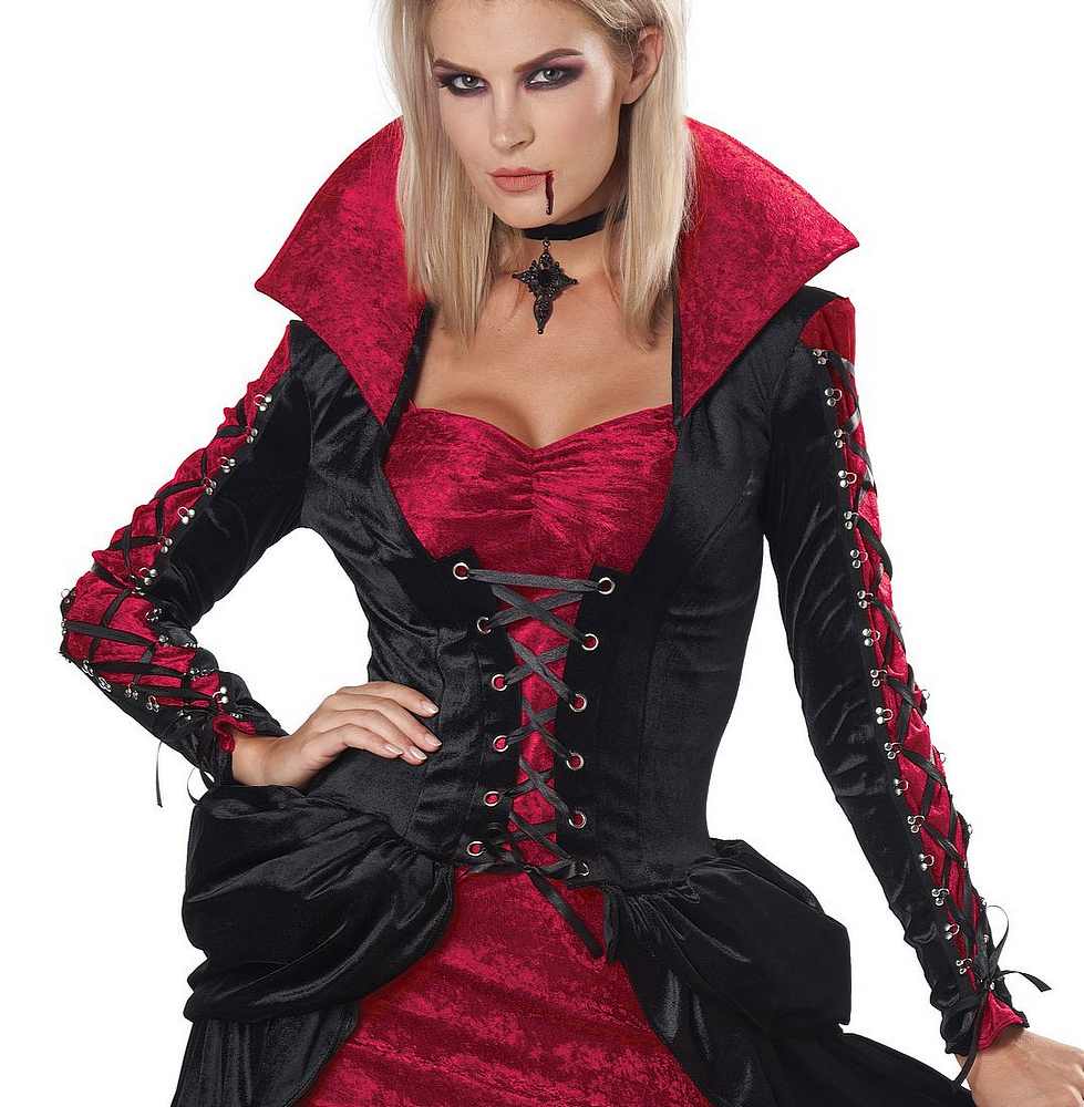 Womens Vampire Corset Costume, Vampire Costumes