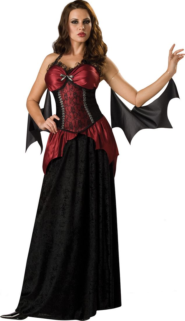 Wholesale PU Leather Catsuit Custumes Halloween Female Vampire