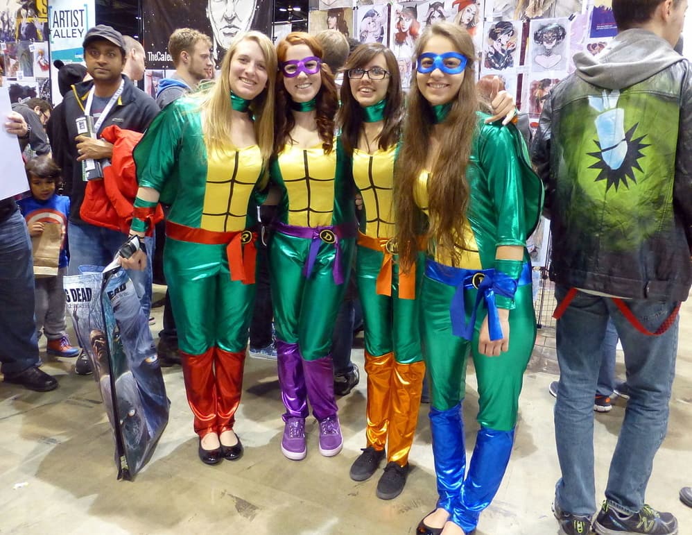 Teenage Mutant Ninja Turtles Cosplay Costume Anime TMNT Masquerade