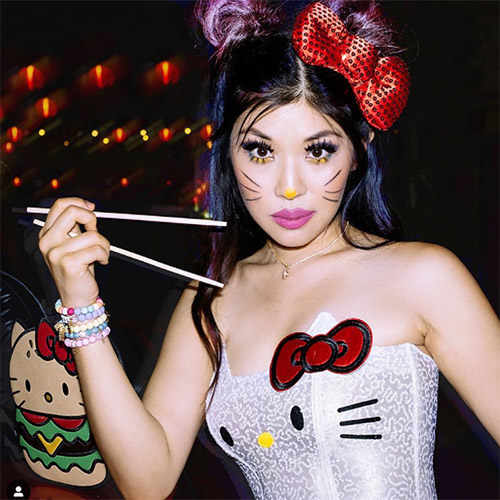 Hello Kitty Costume with Corset