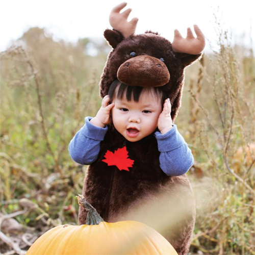 Child Moose Costume for Canada Day Child Moose Costume for Canada Day
