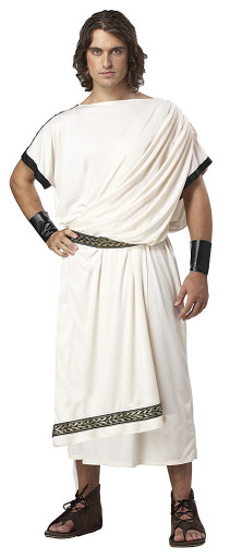 Mens' Classic Toga Costume | Roman Costumes | Oya Costumes