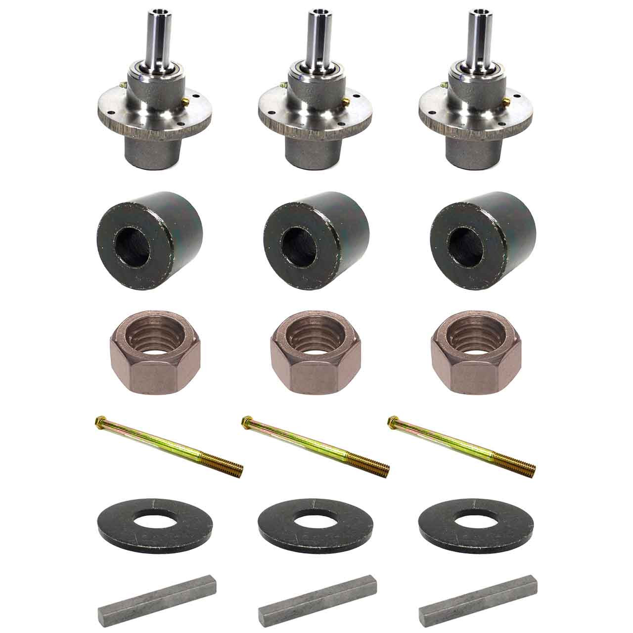 Sca1000 Complete Spindle Kit For Scag Cheetah II 72