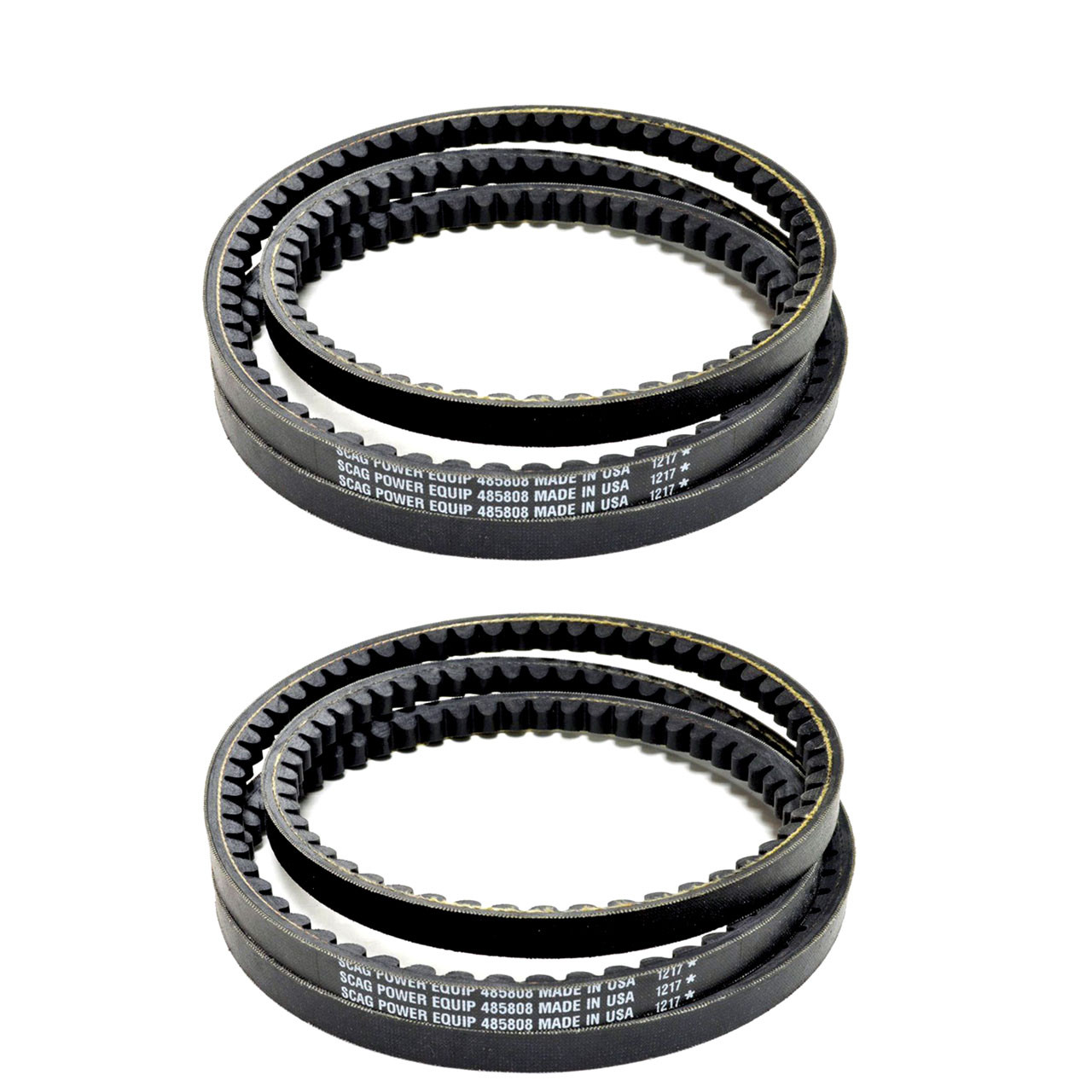 Drive Belt (2 Pack) For SZL42H-21FR Scag Liberty Z 42