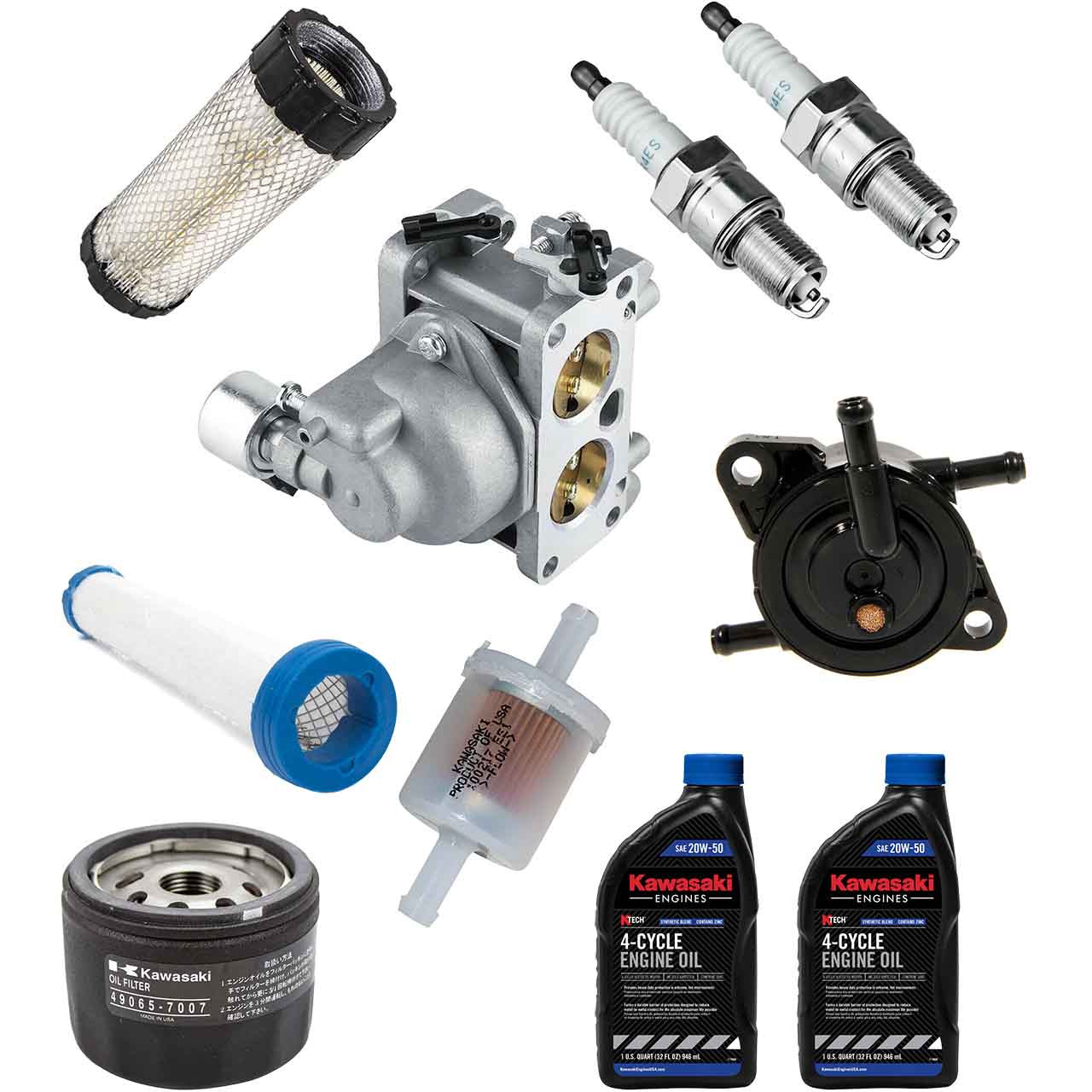 Complete Carb And Tune-Up Kit For Scag SCZII-61V-38FX-EFI CHEETAH