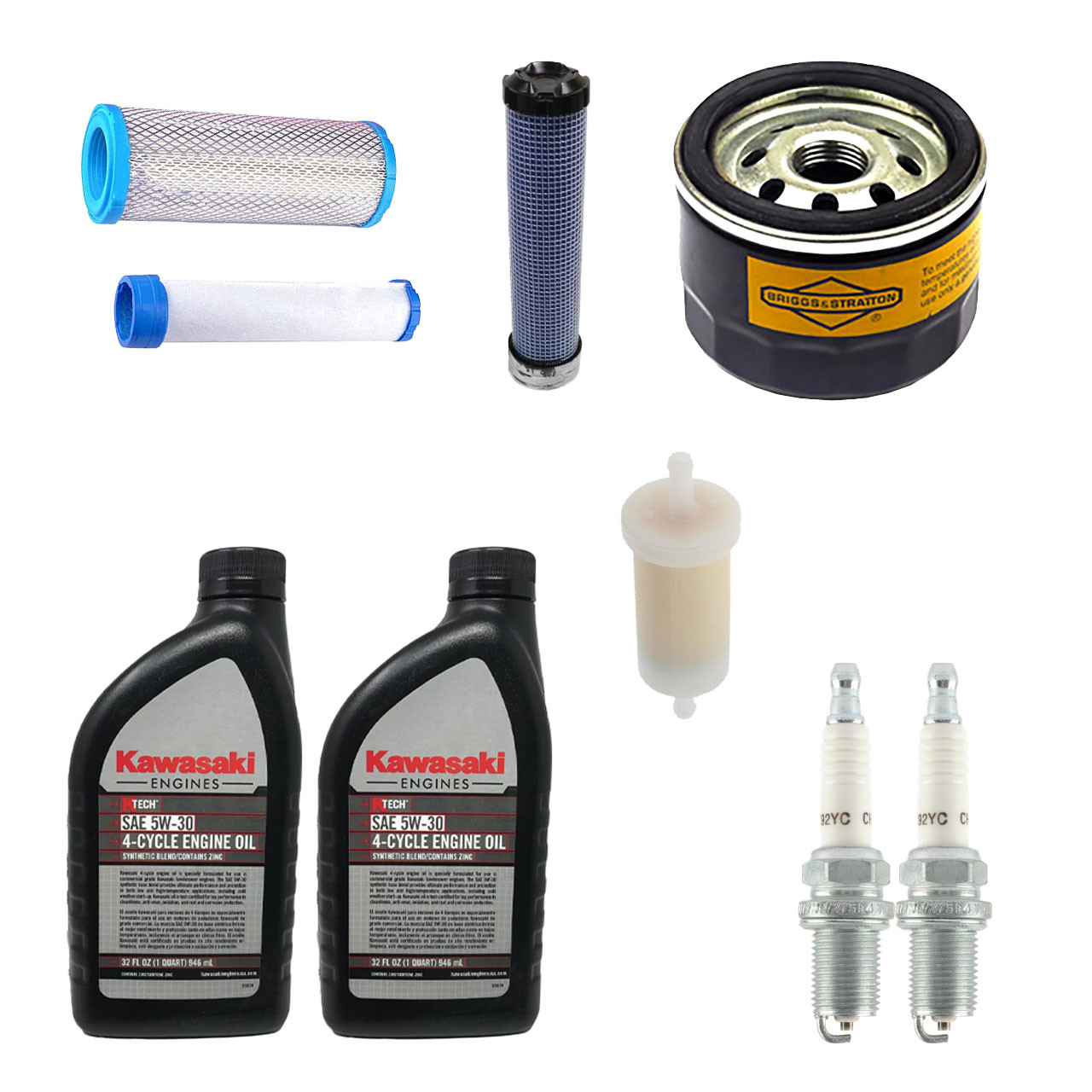 Basic Maintenance Kit For Scag SCZII-72V-37BV-EFI CHEETAH II 72