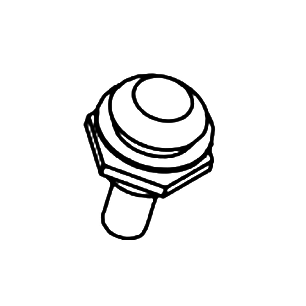 SCAG 481182 GLOW PLUG INDICATOR LIGHT - Genuine part