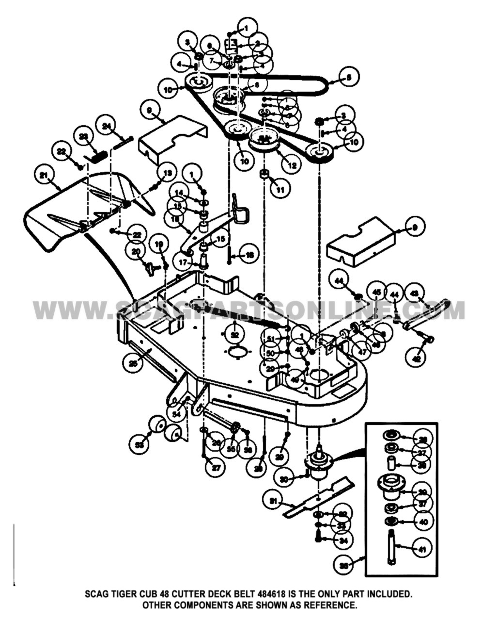 Wiring Diagram Scag Tiger Cub Briggs And Stratton Scag 52v Parts