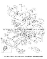 Parts lookup Scag Tires 2 PLY 483389 OEM diagram