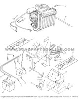 Parts lookup Scag Electronic Module Replacement 483599 OEM diagram