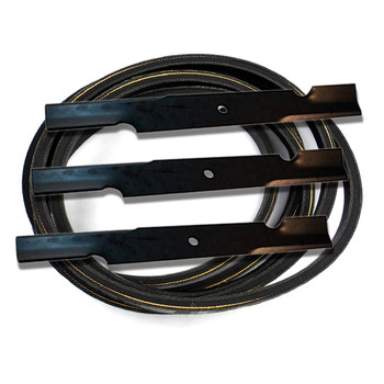 Scag Turf Tiger II 61V Deck Drive Belts & Blade Kit OEM