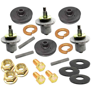 Complete Spindle Kit With Pulleys For Scag Patriot 61" Model SPZ61H-27SR