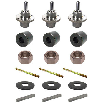 Complete Spindle Kit For Scag Turf Tiger II 61" Model STTII61V-40BVEFI