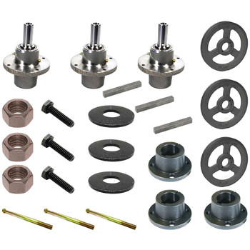 Complete Spindle Kit With Pulleys For Scag V-RIDE XL  72" Model SVRXL72V-40BVEFI Complete Spindle Kit With Pulleys For Scag V-RIDE XL  72" Model SVRXL72V-40BVEFI