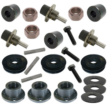 Complete Spindle Kit With Pulleys For Scag V-Ride II  52" Model SVRII52V-25CVEFI