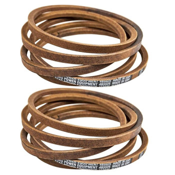 Deck Belt 483325 (2 Pack) For SFZ48-22KT Scag Freedom Z 48" 22hp (SN: K5400400 K5499999)