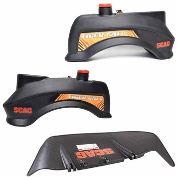Fuel Tanks And Chute Kit For Scag STCII-61V-26CV-EFI  TIGER CAT II 61" Command PRO® EFI - 26HP