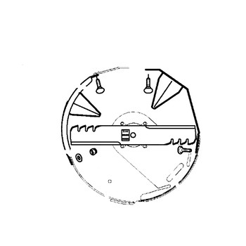 451364 Scag - PLATE WELDMENT, MULCH - 36 - NO LONGER AVAILABLE