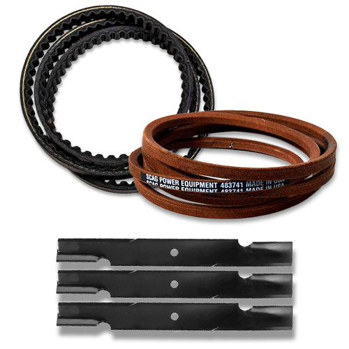 Scag Cheetah II 61RD Deck Drive Belts & Blade Kit OEM