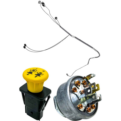 Wire Harness Kit For SCAG V-Ride II Stand Up 36" Advantage Deck, 23hp Briggs Vanguard