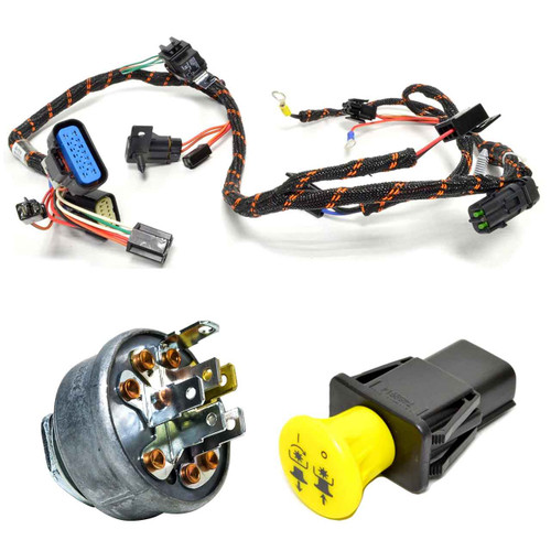 Wire Harness Kit For SCAG Stand on Blower Windstorm 23" Impeller - 37hp Briggs Vanguard EFI