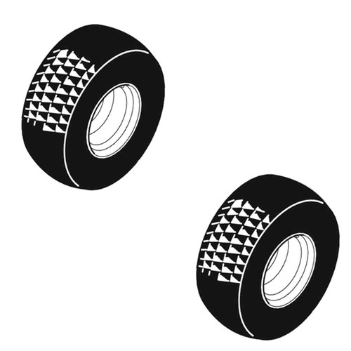 Rear Tire Kit For SCAG Stand on Spreader Model STS30-23BV IMAGEN