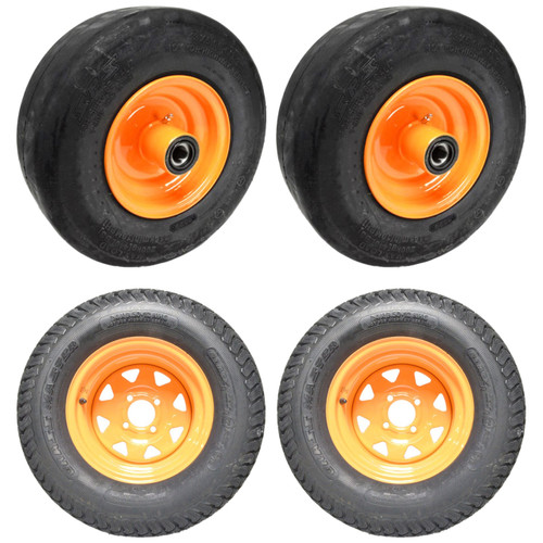 Complete Tire Kit For SCAG V-Ride II Stand Up Mowers Model SVRII52V-26FTEFI