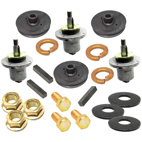 Complete Spindle Kit With Pulleys For Scag Patriot 61" Model SPZ61H-25CV