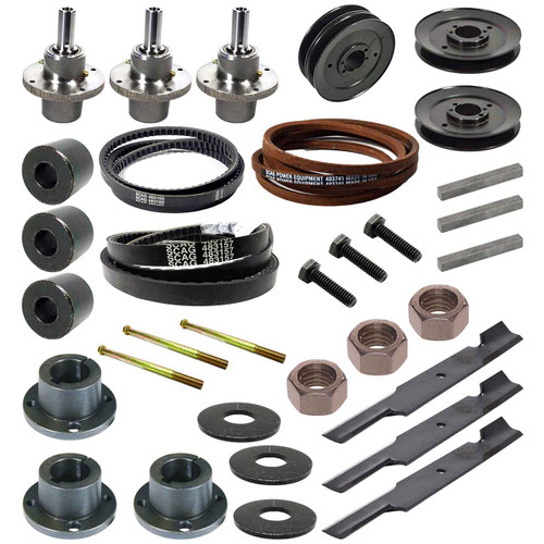 Complete Deck Moving Parts Maintenance Kit For Scag Cheetah II 36" Model SCZII61V-36BV