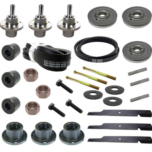 Complete Deck Moving Parts Maintenance Kit For Scag Turf Tiger II 61" Model STTII61V-33BV