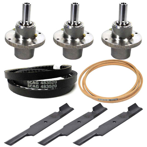 Spindle and Blade & Belt Kit For Scag V-Ride II   61" Model SVRII61V-38CVEFI